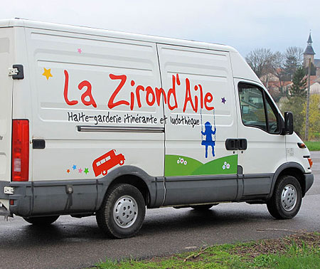 Camion Zirondelle - Communautgé de communes Nomeny